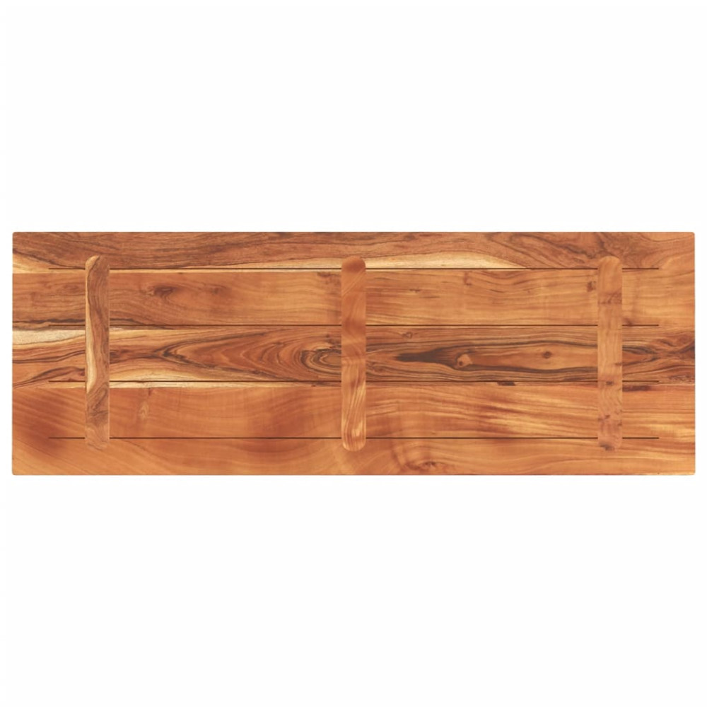 Produktbild för Bordsskiva 140x60x3,8 cm rektangulär massiv akacia