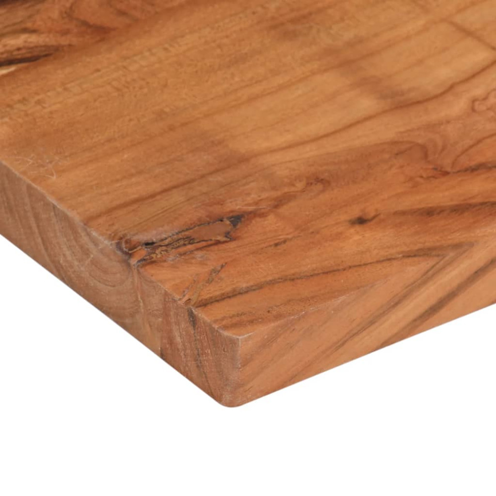 Produktbild för Bordsskiva 140x60x3,8 cm rektangulär massiv akacia
