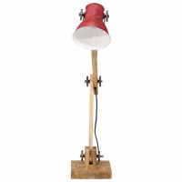 Produktbild för Skrivbordslampa 25 W nött röd 23x18x96 cm E27