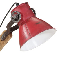 Produktbild för Skrivbordslampa 25 W nött röd 23x18x96 cm E27