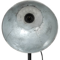 Produktbild för Golvlampa 25 W vintage silver 61x61x90/150 cm E27