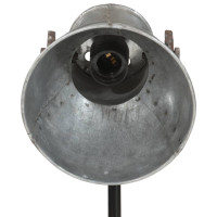 Produktbild för Golvlampa 25 W vintage silver 35x35x65/95 cm E27