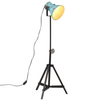 Produktbild för Golvlampa 25 W nött blå 35x35x65/95 cm E27