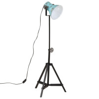 Produktbild för Golvlampa 25 W nött blå 35x35x65/95 cm E27