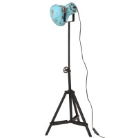 Produktbild för Golvlampa 25 W nött blå 35x35x65/95 cm E27