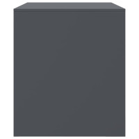 Produktbild för TV-skåp 2 st antracit 67x39x44 cm stål