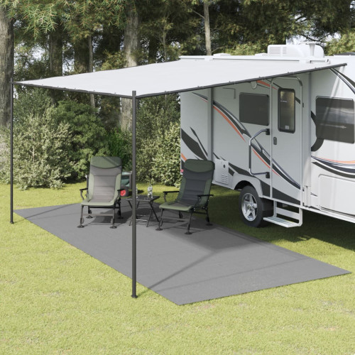 vidaXL Tältmatta antracit 6x2,5 m