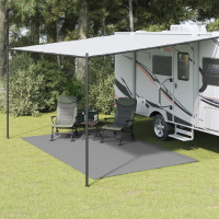 Produktbild för Campingmatta antracit 4x2,5 m