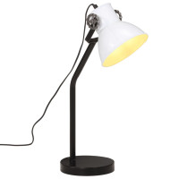 Produktbild för Skrivbordslampa 25 W vit 17x17x60 cm E27