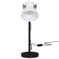 Produktbild för Skrivbordslampa 25 W vit 17x17x60 cm E27