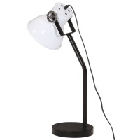 Produktbild för Skrivbordslampa 25 W vit 17x17x60 cm E27