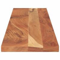 Produktbild för Bordsskiva 160x20x3,8 cm rektangulär massiv akacia