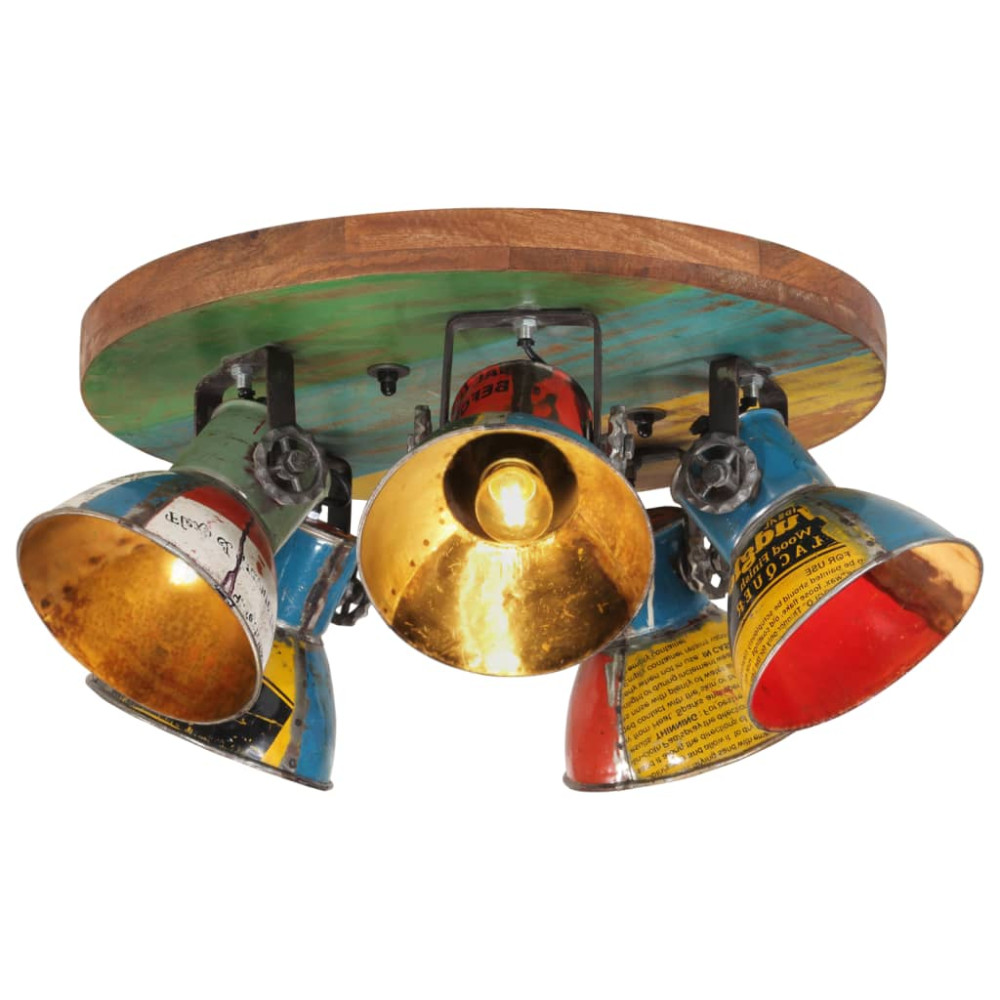 Produktbild för Taklampa 25 W flerfärgad 50x50x25 cm E27
