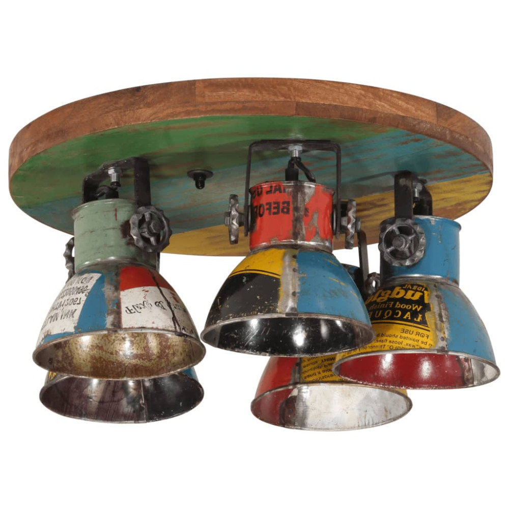 Produktbild för Taklampa 25 W flerfärgad 50x50x25 cm E27