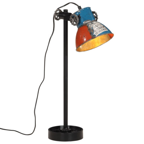 vidaXL Skrivbordslampa 25 W flerfärgad 15x15x55 cm E27