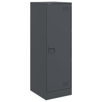 Produktbild för Skåp antracit 34,5x39x107 cm stål