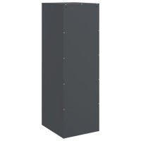Produktbild för Skåp antracit 34,5x39x107 cm stål