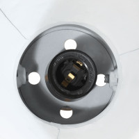 Produktbild för Taklampa 25 W svart 50x50x25 cm E27