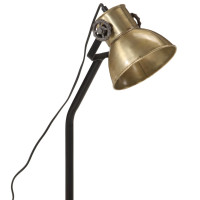 Produktbild för Skrivbordslampa 25 W antik mässing 17x17x60 cm E27