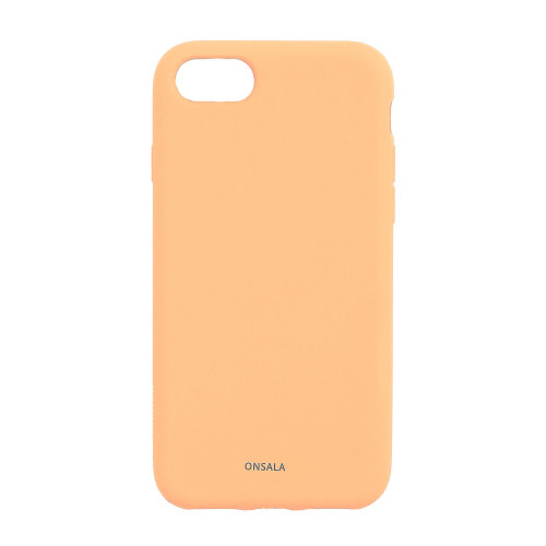 ONSALA Backcover Sil Touch iPhone 6/7/8/SE Apricot