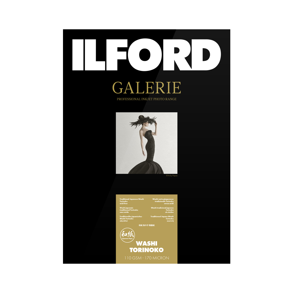 Produktbild för Ilford Galerie Washi Torinoko 110gsm A4 25 Sheets