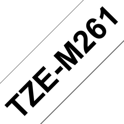 Brother Brother TZE-M261 färgband för skrivare Svart