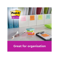 Produktbild för Notes POST-IT SS rec 102x152mm sort 4/fp