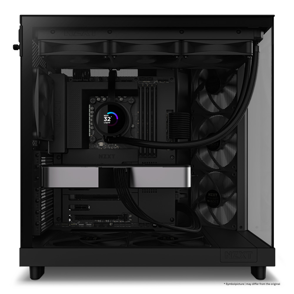 Produktbild för NZXT H6 Air Flow Midi Tower Svart