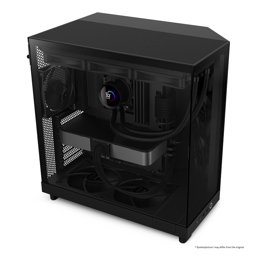 Produktbild för NZXT H6 Air Flow Midi Tower Svart