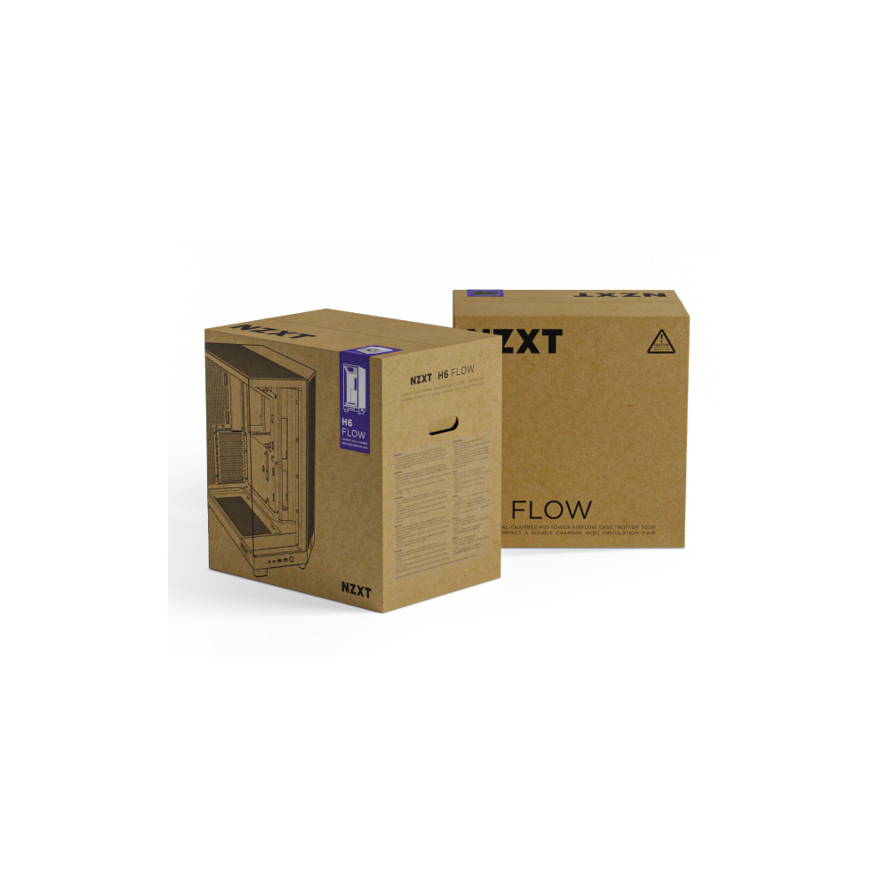 Produktbild för NZXT H6 Air Flow Midi Tower Svart