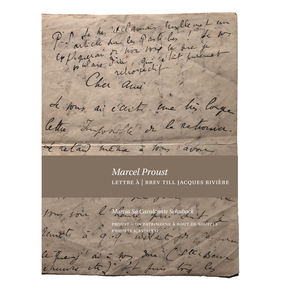 Produktbild för Lettre à / Brev till Jacques Rivière (häftad)