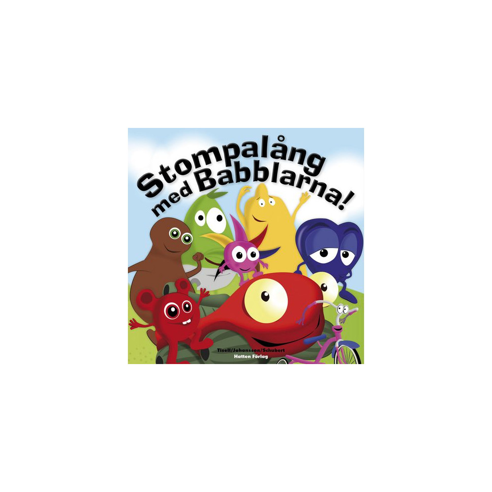 Produktbild för Babblarna Bok Stompalong med Babblarna