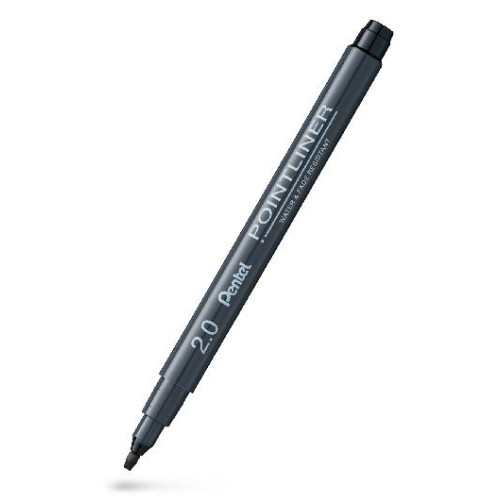 Pentel Pentel Pointliner CALLIGRAPHY 2mm svart