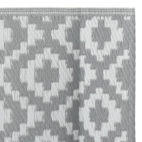 Produktbild för Utomhusmatta grå 160x230 cm PP