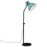 Produktbild för Golvlampa 25 W nött blå 30x30x90-150 cm E27