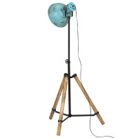 Produktbild för Golvlampa 25 W nött blå 75x75x90-150 cm E27