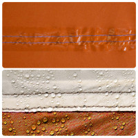 Produktbild för Tarp grå och orange 360x294 cm vattentät