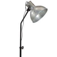 Produktbild för Golvlampa 25 W vintage silver 30x30x90-150 cm E27