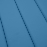 Produktbild för Solsängsdyna melerad blå 186x58x3 cm tyg