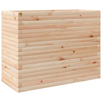 Produktbild för Odlingslåda 90x40x68,5 cm massivt furuträ