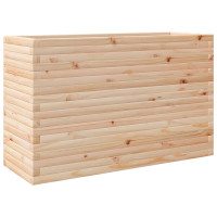 Produktbild för Odlingslåda 110x40x68,5 cm massivt furuträ