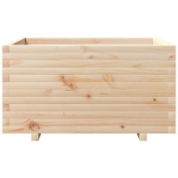 Produktbild för Odlingslåda 90x60x49,5 cm massivt furuträ