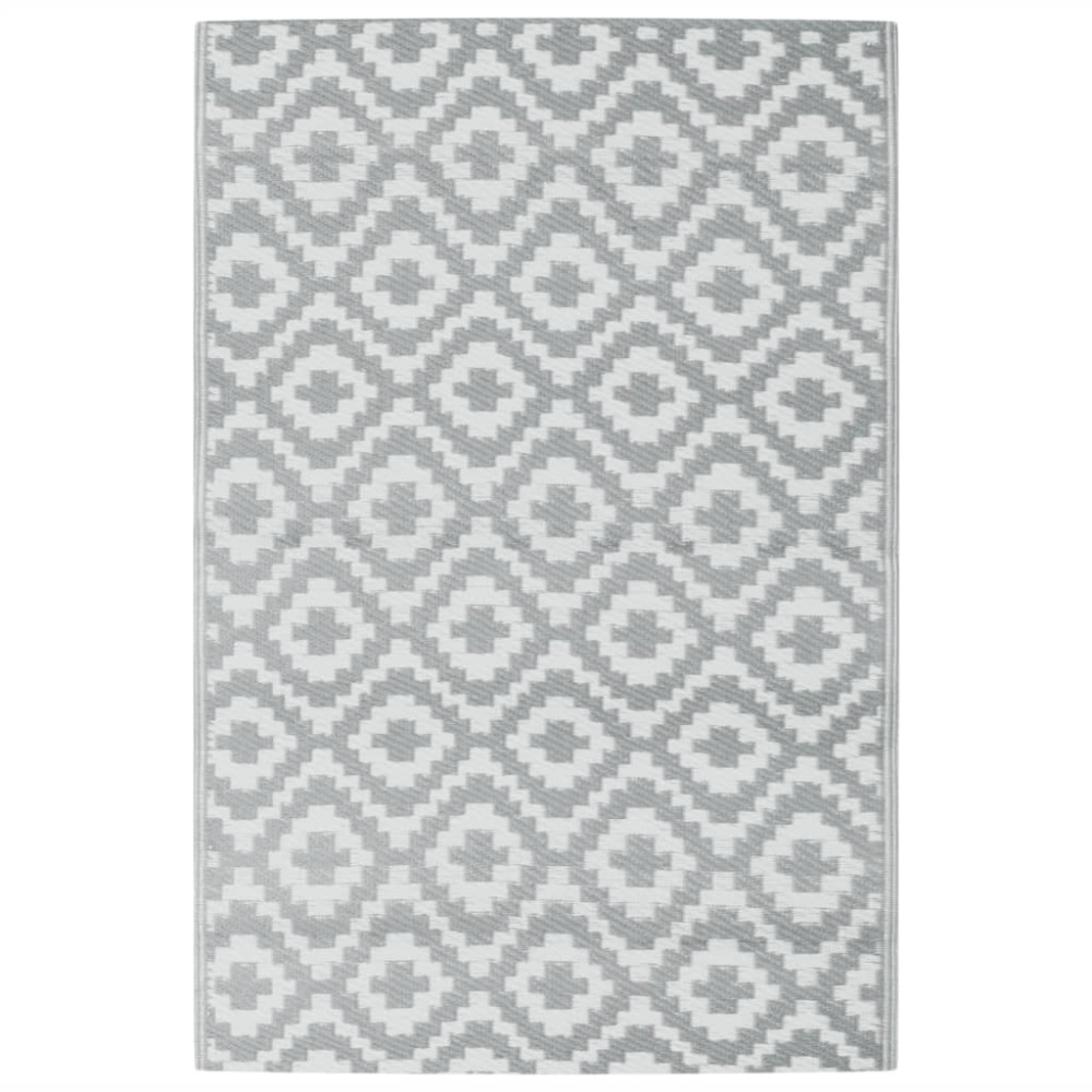 Produktbild för Utomhusmatta ARAKIL grå 120x180 cm PP