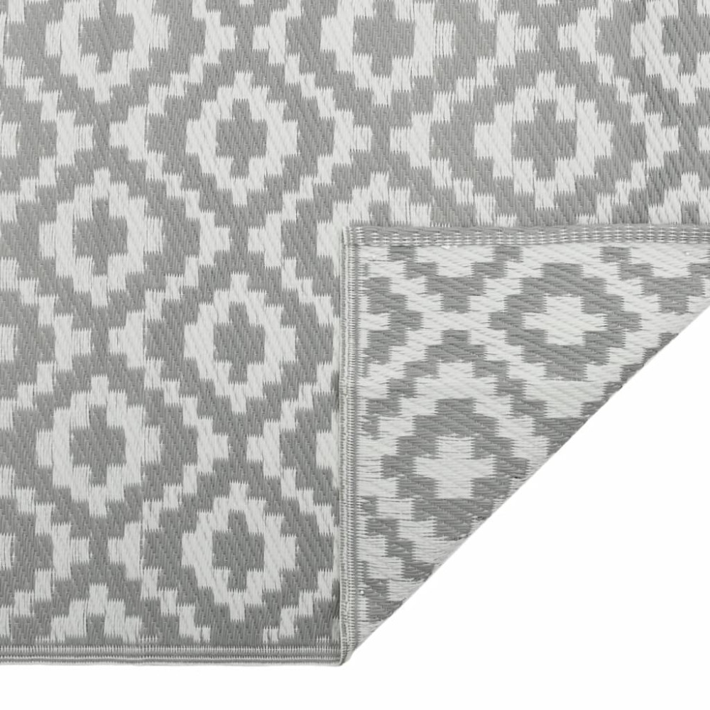 Produktbild för Utomhusmatta ARAKIL grå 120x180 cm PP