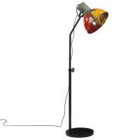 Produktbild för Golvlampa 25 W flerfärgad 30x30x90-150 cm E27