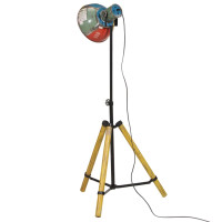 Produktbild för Golvlampa 25 W flerfärgad 75x75x90-150 cm E27