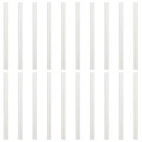 Produktbild för Insynsskydd för trädgården marmorgrus grå 35x0,19 m PVC
