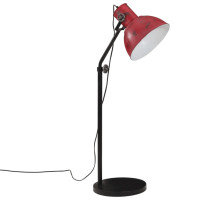 Produktbild för Golvlampa 25 W nött röd 30x30x90-150 cm E27