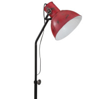 Produktbild för Golvlampa 25 W nött röd 30x30x90-150 cm E27