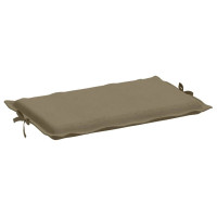 Produktbild för Solsängsdyna melerad taupe 186x58x3 cm tyg